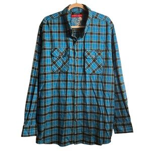 HATCH Outdoors Flannel Size 2XL Button Down Shirt